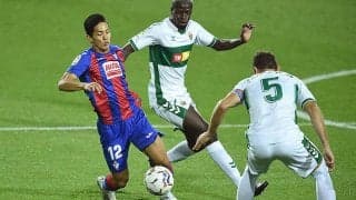 武藤、乾が先発のエイバル、PK失敗が響き昇格組エルチェに痛恨の敗戦…《ラ・リーガ》