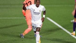 バジャドリー戦で決勝点のレアルFWヴィニシウス「僕を投入してから試合内容が変わった」