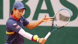 錦織圭 プレー感覚の戻りは「ちょっとずつですね本当に」。次戦予定は12日開幕のハードコート大会
