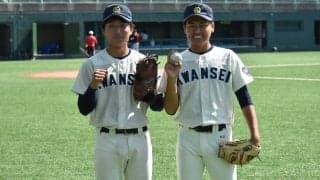 【準硬式野球部】　ルーキー池端が完全試合達成！　投打が噛み合い神大に２連勝