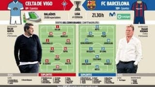 アンスに代わってデンベレが出場か...セルタ戦のバルサ先発を予想