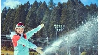 六甲山スノーパーク、11/14に関西エリア最速オープン…10/12造雪スタート