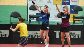 世紀の一戦は石川・早田・長崎の女子チームが勝利！日本代表男子vs女子【卓球ドリームマッチ】