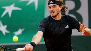  チチパス 快勝で全仏3回戦へ 