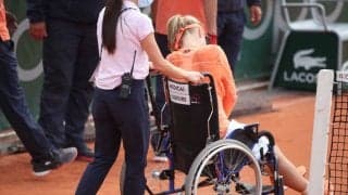 全身痙攣を起こし車いすで退場した勝者に、敗者が激怒。「彼女は大げさ」