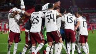 守護神レノ躍動のアーセナルがリバプールをPK戦の末に撃破!　フル出場南野はPK成功も前半の絶好機逃す…《EFLカップ》