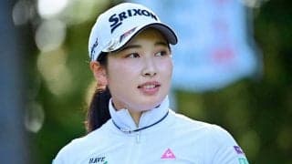 小祝さくら、9アンダーで暫定首位　痛恨4パットダボも「うまく切り替えてプレーできた」