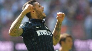 ピッチの上では仕事人　イカルディのインテル初トリプレッタ【ハットトリック・ヒーローズ】