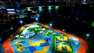 ナイキによる新しいデザインコンセプトのパーク「TOKYO SPORT PLAYGROUND SPORT x ART」が10月10日オープン