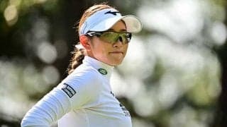 原英莉花、3打差2位で決勝R進出　首位の小祝と“黄金世代”同組対決へ「楽しみです」