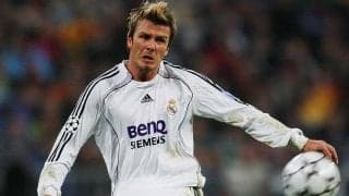 曲がり過ぎ！銀河系軍団時代のベッカムが蹴った超絶カーブアシスト【ベスト・アシスト】