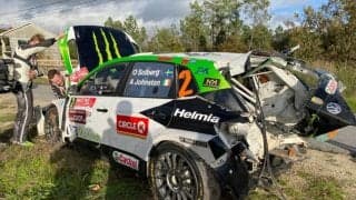 ERCファフェ：オリバー・ソルベルグがシェイクダウンでクラッシュ。クルーは無事