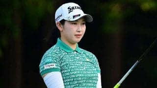 2位後退・小祝さくら「大変な1日でした」　原英莉花は「本当にパットが入っていた」