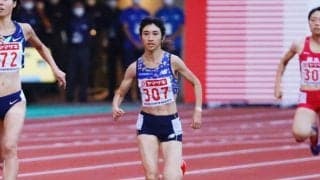 21歳田中希実は800m4位　“超出遅れ”の異例レースを説明「いつも勝手がわからない」