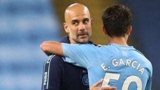 E・ガルシアのバルサ復帰についてグアルディオラが言及「合意されていない」