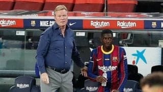 クーマン デンベレの状況を説明「不満を持っているならば...」