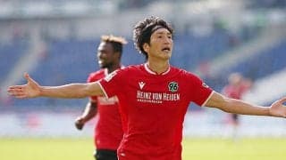 ハノーファー原口元気が今季初ゴール！ 1得点1アシストの活躍で勝利の立役者に《ブンデスリーガ2部》
