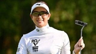 原英莉花、13アンダー首位独走で前半終了　メジャー初Vなるか、小祝さくらは4打差2位
