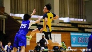 前半の猛攻で東海大に快勝／関東学生秋季１部リーグ戦