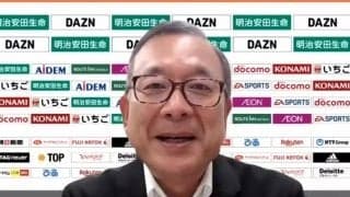 7カ月ぶりスタジアム視察の村井満チェアマン「今日の光景を世界中のサッカーファンにみてもらいたい」