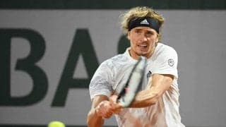 【速報】ズべレフが第1セットを落とす。19歳新鋭シンネルとの全仏OP4回戦