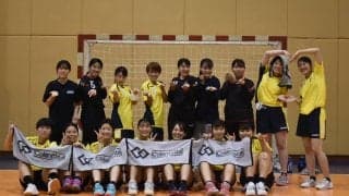 【ハンドボール部女子】　龍谷大に２１－１２で勝利し、開幕から３連勝！