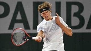 【速報】ズべレフが挽回して第3セットを奪う。19歳新鋭シンネルとの全仏OP4回戦