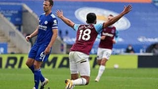 ハマーズに3失点完敗のレスターが今季初黒星…《プレミアリーグ》