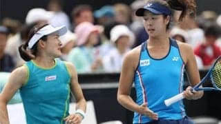  青山修子/ 柴原瑛菜組8強へ 