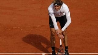 ズべレフが「38℃の発熱があった」と告白。大会側は「医師に相談しなかった」と批判