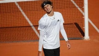 敗北ズベレフのイライラ爆発　ラケット叩きつける瞬間に海外注目「冷静さ欠いている」