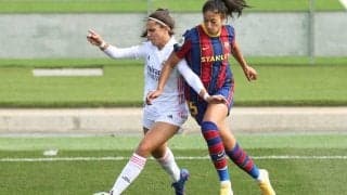スペイン女子リーグで初の“エル・クラシコ”が実現！バルセロナが昨季王者の貫禄を見せつける