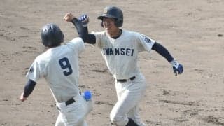 【準硬式野球部】　昨季準優勝校の同大相手にサヨナラ勝ち！