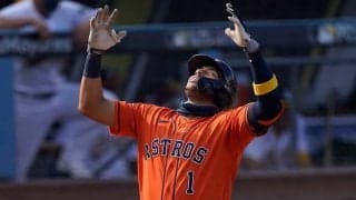 【MLB 地区S】アストロズ、“下剋上”へ16安打10得点の猛攻　地区Vアスレチックスに先勝