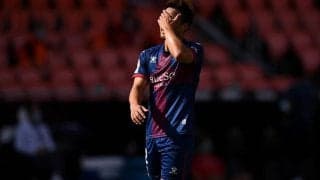 代表不参加の岡崎慎司、ウエスカがメディカルレポートを公表　左足ハムストリング負傷で全治2〜3週間