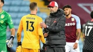2-7大敗後  クロップがミスを犯したアドリアンを擁護「素晴らしいGK」