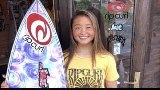 日本サーフィン界期待の新星・松岡亜音の公式サイトがOPEN！