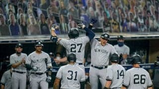 【MLB 地区S】打線爆発ヤンキース、先勝へ導いた9回満弾スタントンに指揮官「デンジャラス」