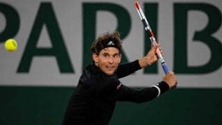 【速報】ティームが第1セットを落とす。シュワルツマンとの全仏OP準々決勝