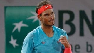 ナダル、19歳の戦意を奪う　芸術的ロブに海外感嘆「美しい」「なんてロブだ」