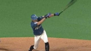 「正直フェン直だと…」日ハム大田、片手1本“怪力3ラン”にファン驚愕