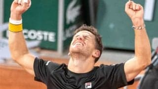  シュワルツマン初4強「幸せ」 