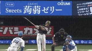 鷹柳田、らしさ全開の“逆方向引っ張り弾”！　左中間へ26号先制2ラン「集中して」
