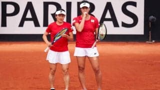 青山／柴原ペア 全仏OPダブルスでベスト4ならず。試合序盤は完封される