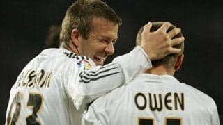 クラシコで躍動する銀河系軍団の英国ホットライン！ベッカムがオーウェンに送った美しいロングアシスト【ベスト・アシスト】