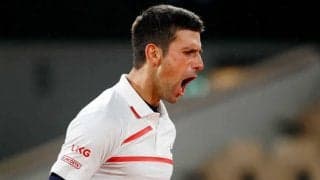 ジョコビッチ 左腕を気にして初めてセットを失うも逆転勝利。チチパスとの準決勝へ