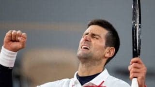  ジョコ 苦戦も3時間で勝利 