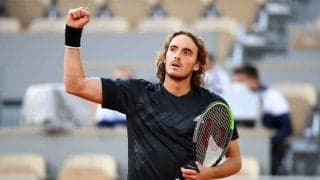 チチパスの最初のテニスの「仕事」