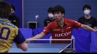 リコー、Tリーグ・T.T彩たまと練習試合　鹿屋「緊張して1ゲーム目覚えていない」