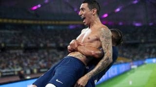 2019-20シーズン国内4冠への第一歩…ディ・マリアが決めた鮮やかな一撃【ビューティフル・フリーキック】